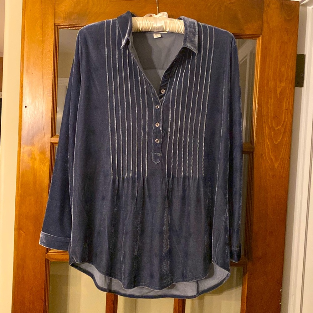 Coldwater Creek Velour Tunic